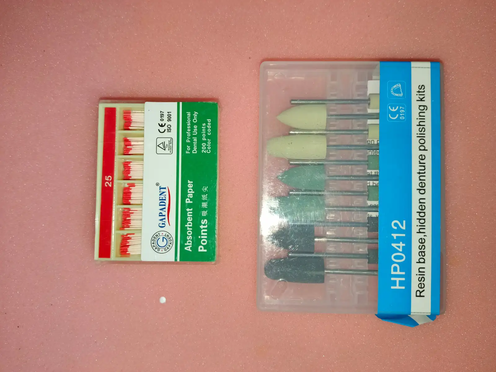 mata bor buat gigi @30pkg absorbent paper @30pkg