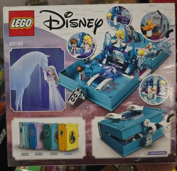 Disney Elsa and The Nokk Storybook Adventures 43189 + Lego Disney @ 1 pcs